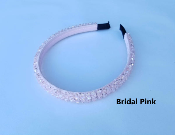 CRYSTAL BEADED HEADBANDS