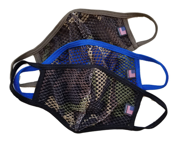 CAMOUFLAGE MESH MASK