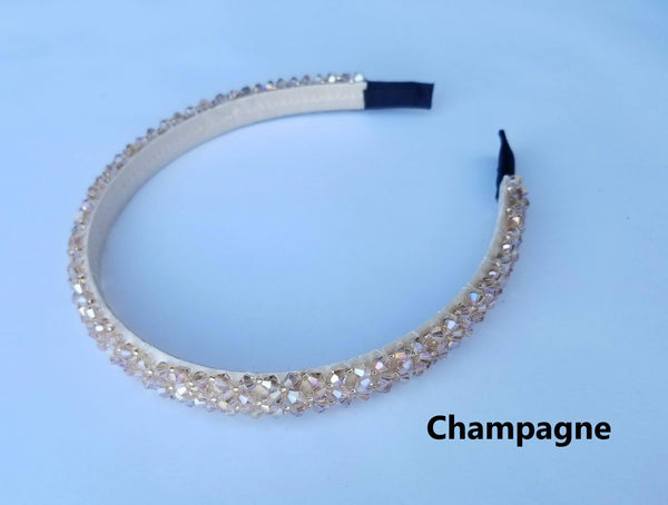 CRYSTAL BEADED HEADBANDS