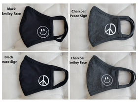 SMILEY or PEACE SIGN