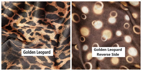 LEOPARD REVERSIBLE GAITERS