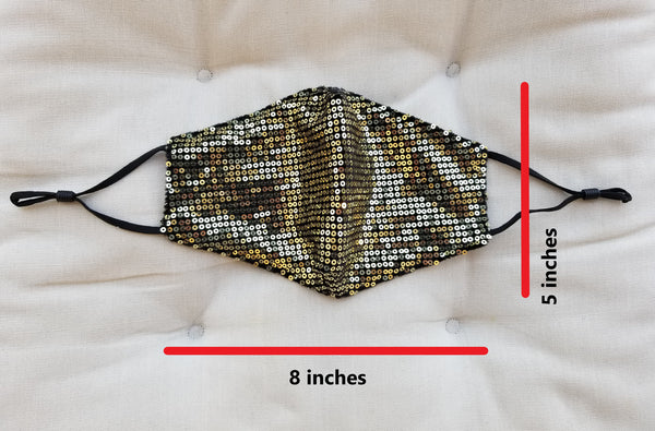 SEQUIN FACE MASKS