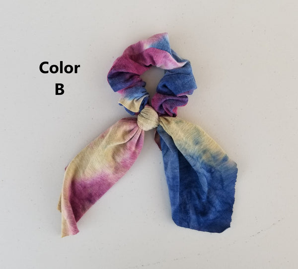 TIE DYE SCRUNCHIES