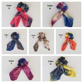 TIE DYE SCRUNCHIES