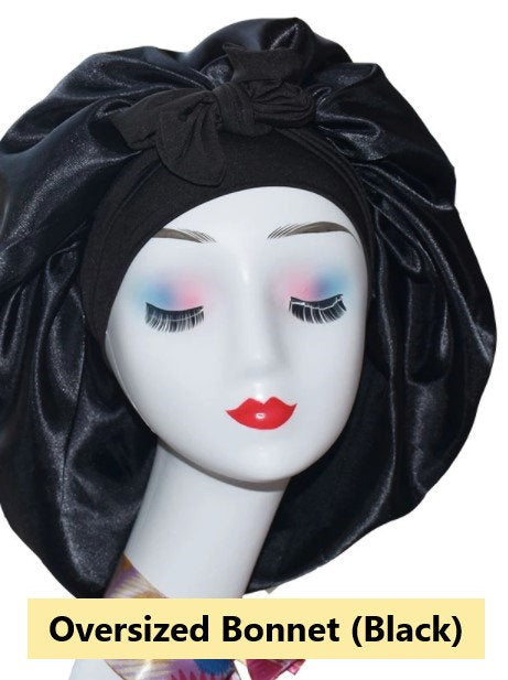 SATIN HAIR BONNET