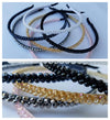 SLIM CRYSTAL BEADED HEADBANDS