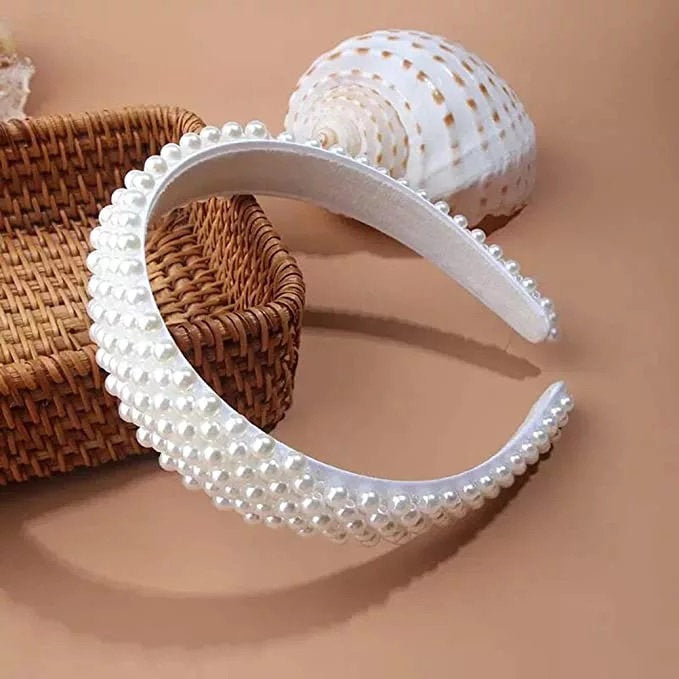 ELEGANT PEARL HEADBAND | RoseTattoo