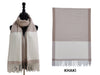 JACQUARD CASHMERE SHAWL