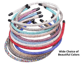 SLIM RHINESTONE HEADBANDS